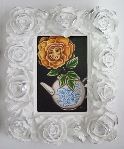 A Little Song From Flower Original by Marie Louise Wrightson-Original Art-The Acorn Gallery