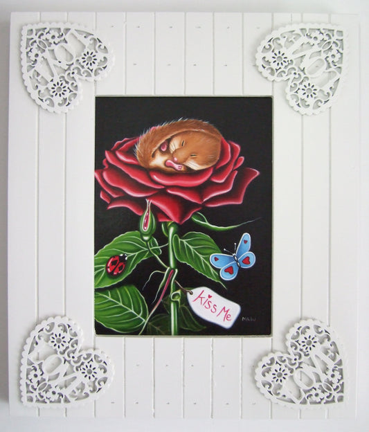 Marie Louise Wrightson Sleeping Beauty Original Painting - The Acorn Gallery, Pocklington