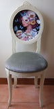 A Chair At The Hatters Tea Party Original by Marie Louise Wrightson *SOLD*-Original Art-Marie-Louise-Wrightson-The Acorn Gallery