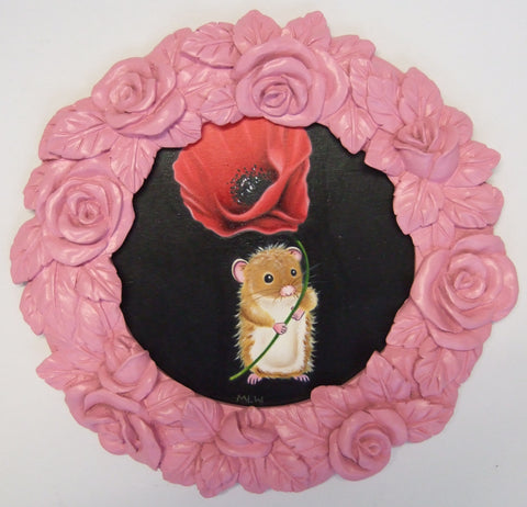 A Little Remembrance Original by Marie Louise Wrightson *SOLD*-Original Art-Marie-Louise-Wrightson-The Acorn Gallery
