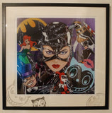 Catwoman, Batman Returns by Marie Louise Wrightson-Original Art-The Acorn Gallery