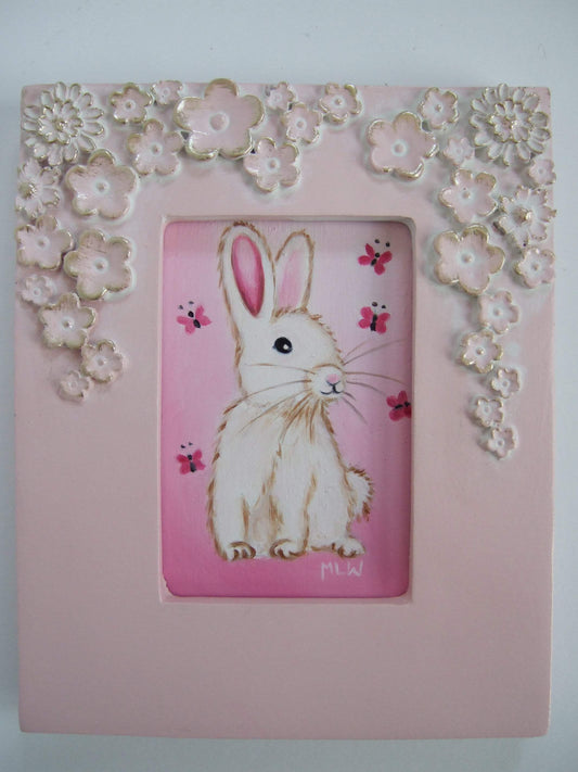 Marie Louise Wrightson Sweet Little Bunny Original - The Acorn Gallery, Pocklington 