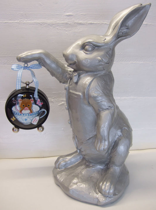 Marie Louise Wrightson The White Rabbit Original - The Acorn Gallery, Pocklington 