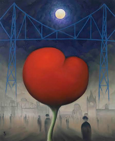 Heart Of The North by Mackenzie Thorpe-Limited Edition Print-The Acorn Gallery-Mackenzie-Thorpe-artist-The Acorn Gallery