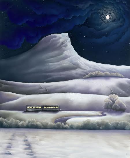 Mackenzie Thorpe Roseberry Topping - The Acorn Gallery Pocklington