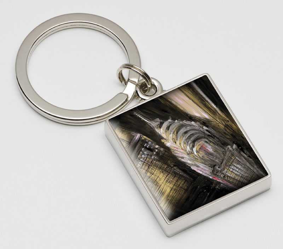 New York keyring by artist Paul Kenton.