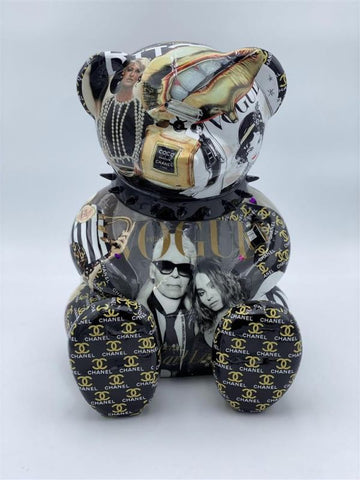 Chanel Bear ORIGINAL Sculpture by Naor