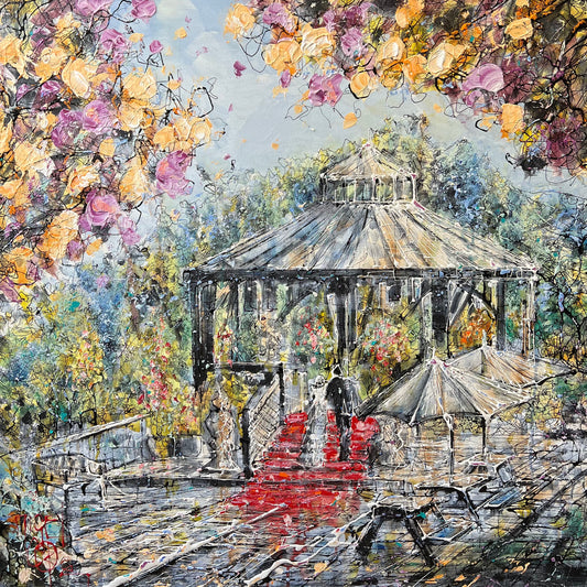 Our Bandstand Original by Nigel Cooke SOLD