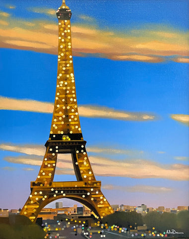 Eiffel Sparkle ORIGINAL by Neil Dawson
