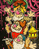 Seven Dwarfs Original by Opake One-Original Art-The Acorn Gallery
