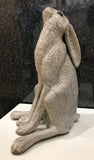 Large Moongazer Raku Sculpture by Paul Jenkins-Sculpture-The Acorn Gallery