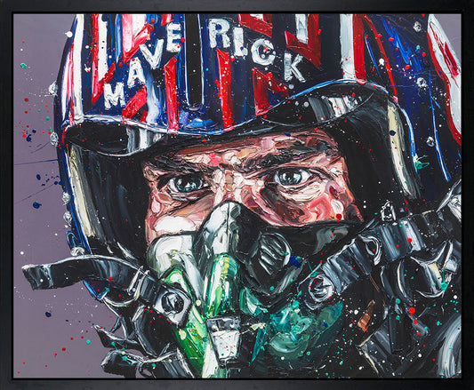 Paul Oz Bullshit, You Can Be Mine Maverick Hand Embellished Canvas - The Acorn Gallery, Pocklington