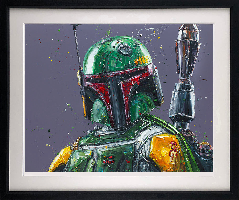 Paul Oz He's No Good To Me Dead Boba Fett Paper Print - The Acorn Gallery, Pocklington