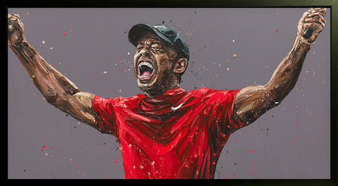 You Can Always Become Better  Hand Embellished Canvas by Paul Oz