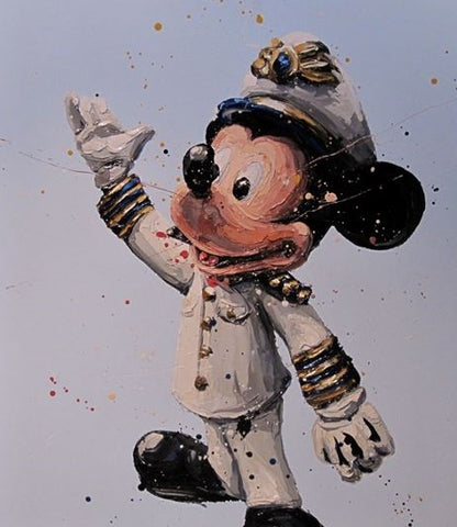 Micky Mouse Paper by Paul Oz-Limited Edition Print-The Acorn Gallery
