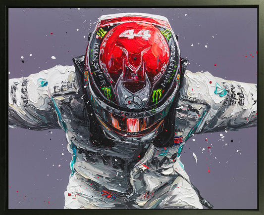 Paul Oz Still I Rise #6 Hand Embellished Canvas - The Acorn Gallery, Pocklington