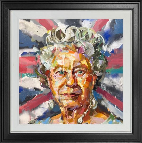 Paul Wright Jubilee Hand Embellished Canvas - The Acorn Gallery, Pocklington