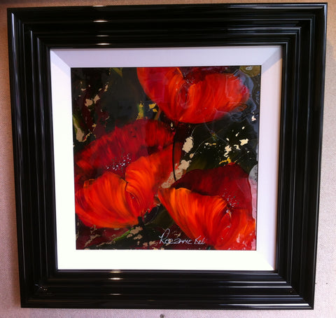 Poppies Original by Rozanne Bell *SOLD*
