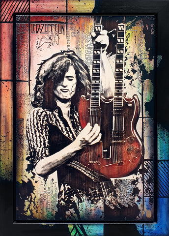 Jimmy Page by Rob Bishop