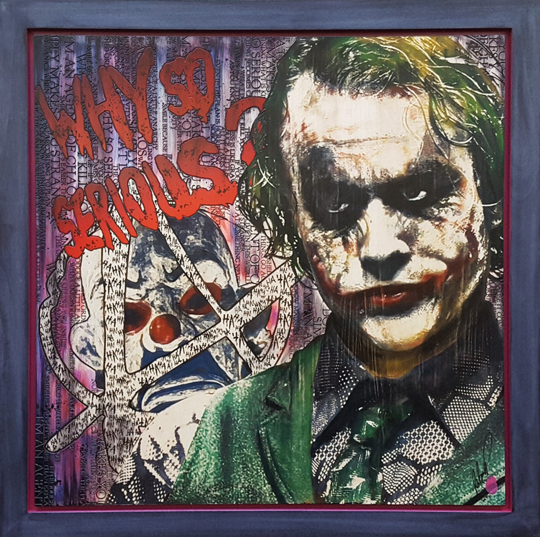 Rob Bishop So Serious Joker - The Acorn Gallery, Pocklington