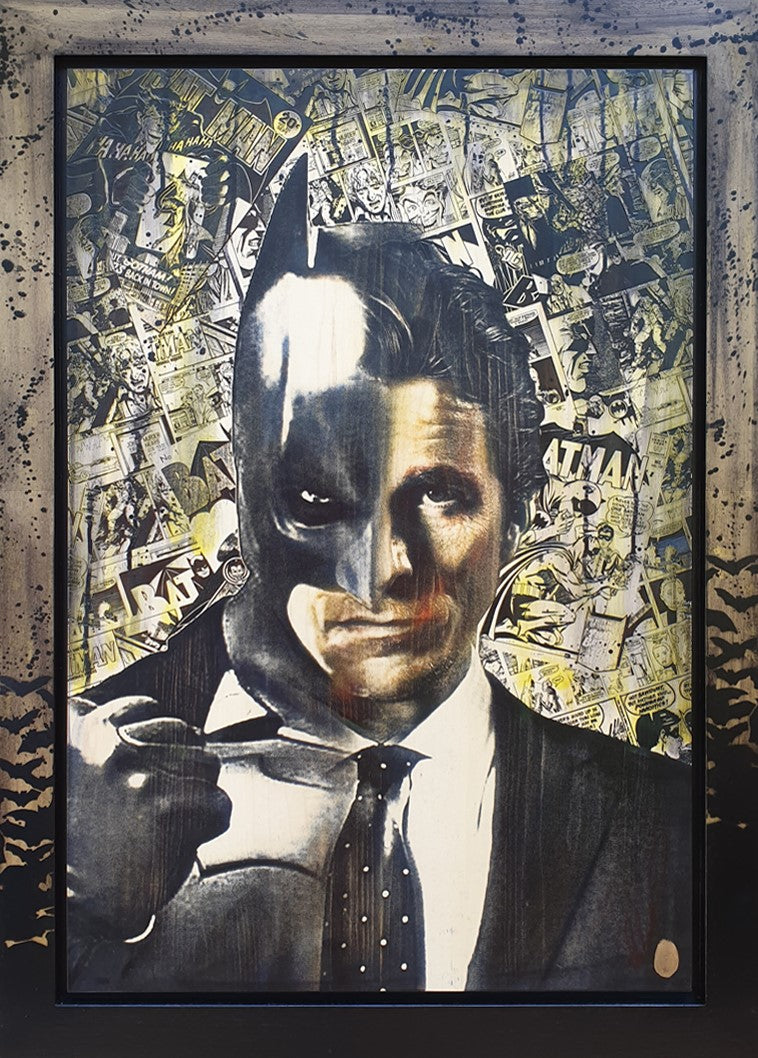 Rob Bishop The Dark Knight Christian Bale - The Acorn Gallery, Pocklington 