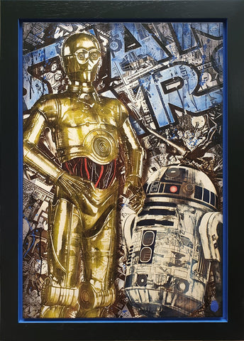 Comic On Droids (Star Wars) by Rob Bishop