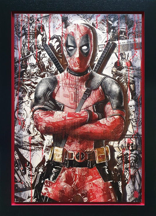 Rob Bishop Comic On Deadpool - The Acorn Gallery, Pocklington