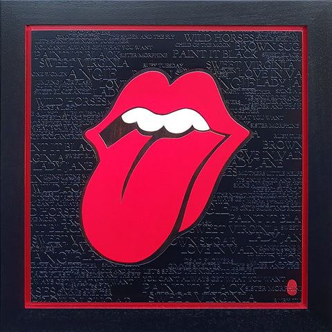 The Rolling Stones by Rob Bishop *SOLD*