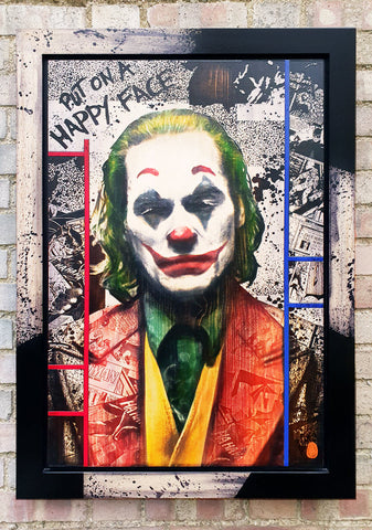 Arthur Fleck (Joker) by Rob Bishop *SOLD*