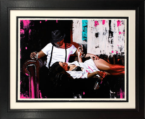 Pink Champagne (Spring Collection) by Richard Blunt-Limited Edition Print-Richard-Blunt-artist-The Acorn Gallery