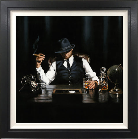 The Boss Canvas (High Rollers Collection) by Richard Blunt-Limited Edition Print-The Acorn Gallery
