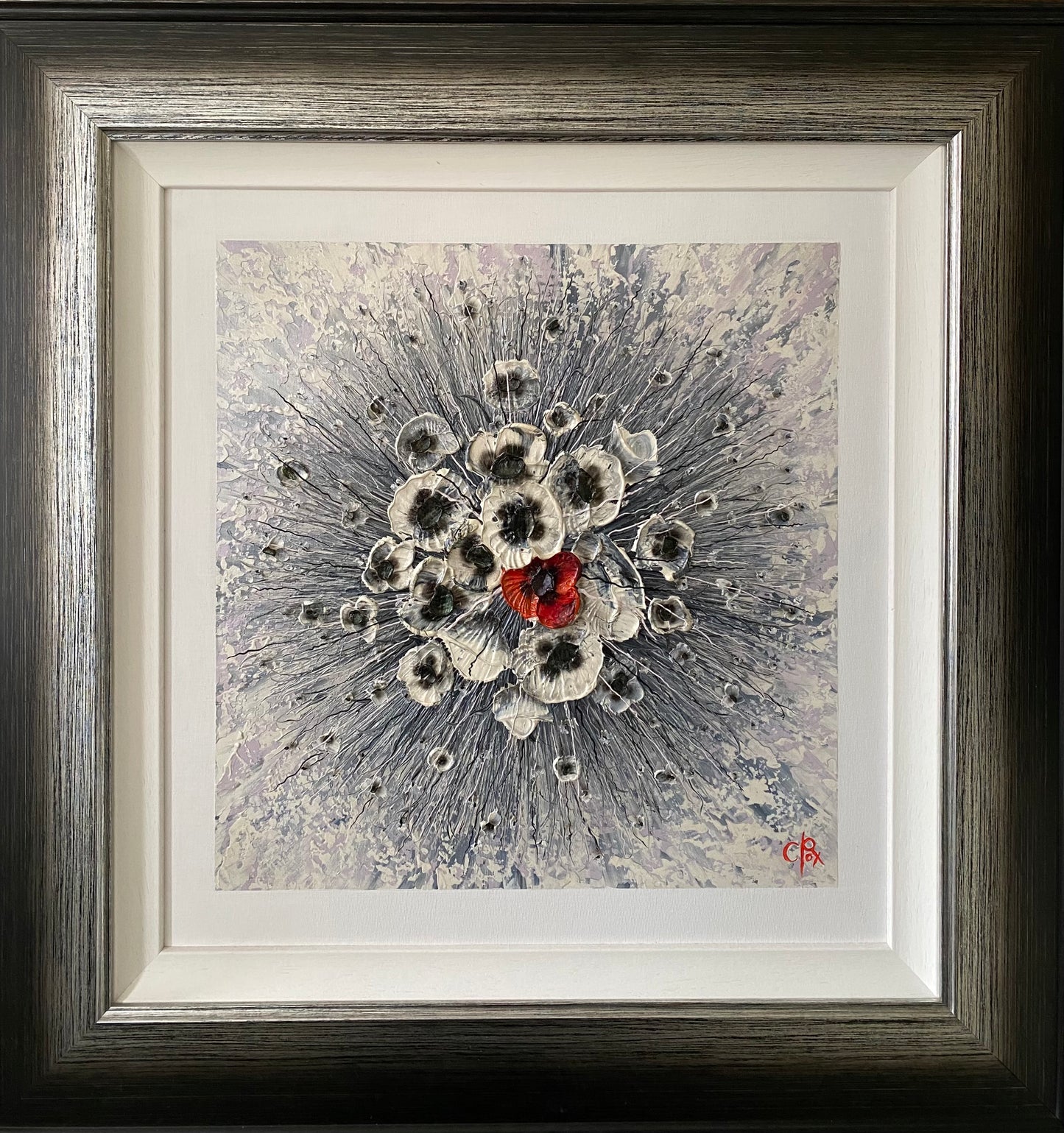 Poppy Spot One Original by Robert Cox - The Acorn Gallery, Pocklington