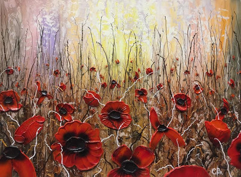 Poppy Field ORIGINAL by Robert Cox