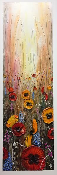 Wildflower Dance Original by Robert Cox-The Acorn Gallery, Pocklington