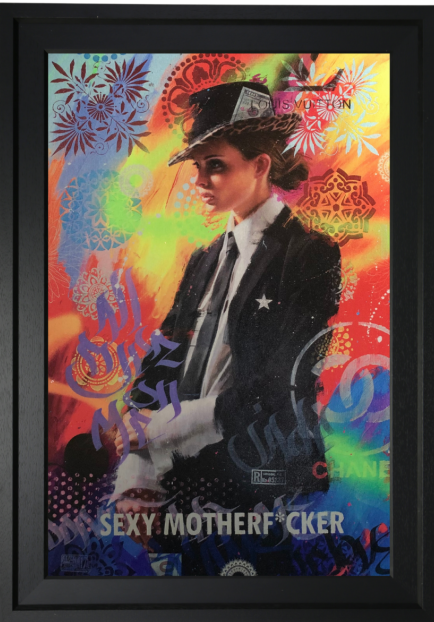 Rob Hefferan Sexy Motherf*cker On Aluminium - The Acorn Gallery, Pocklington