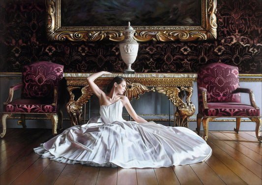 The Swan Canvas by Rob Hefferan