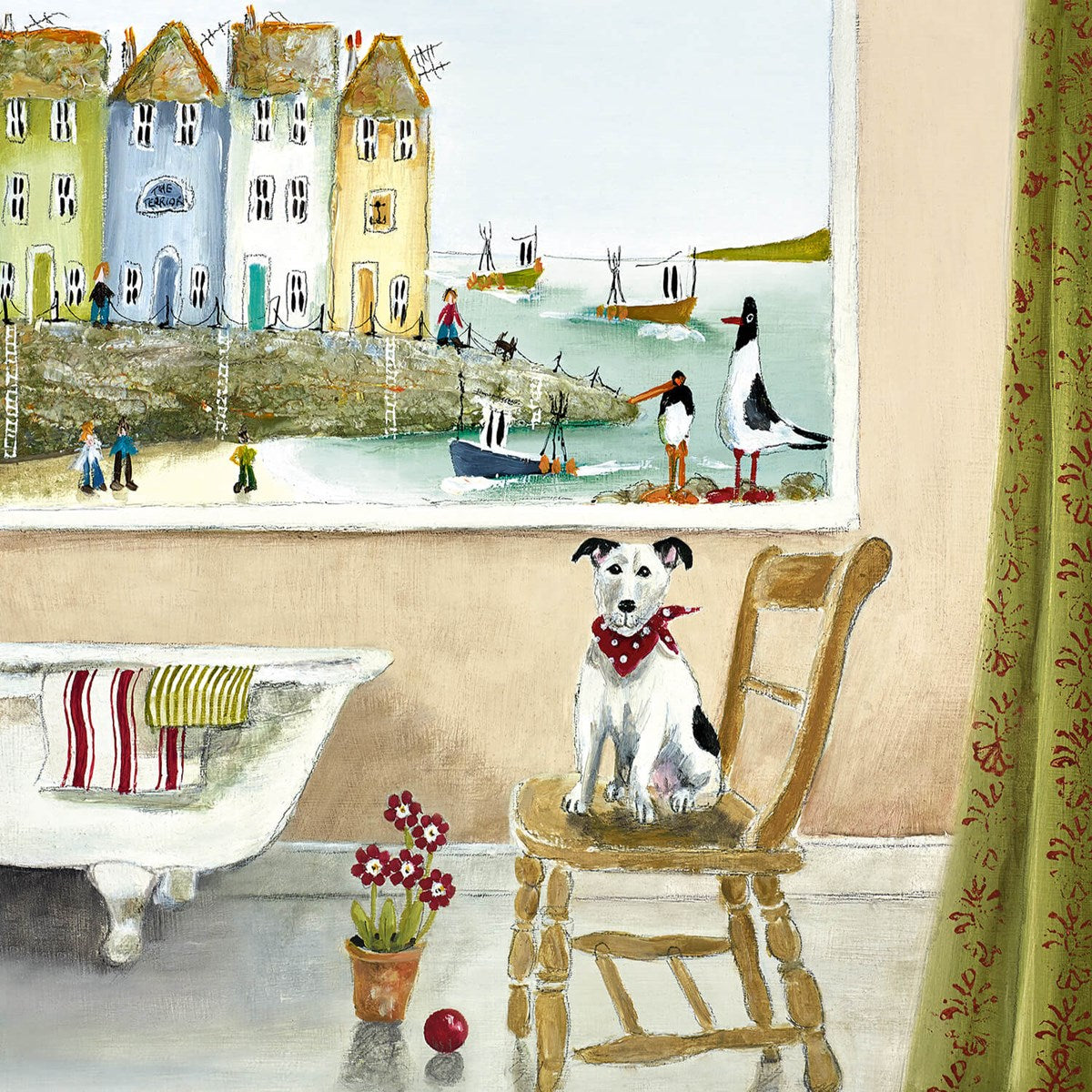 Rebecca Lardner Paws And Reflect - The Acorn Gallery, Pocklington