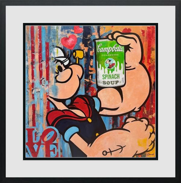 Sannib Popeye Loves Soup - The Acorn Gallery, Pocklington