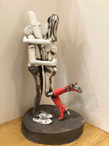 Kinky Boots Original Sculpture by Sally Dunham *NEW*-Ceramic-The Acorn Gallery