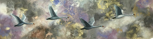 Together We Are Stronger Original by Sarah Louise Ewing. A beautifully framed painting with intricate detail. More Birds Available. Secure UK Delivery. Shop Online.