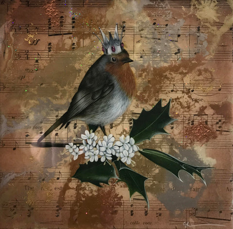 The Young Prince (Robin) Original by Sarah Louise Ewing *SOLD*