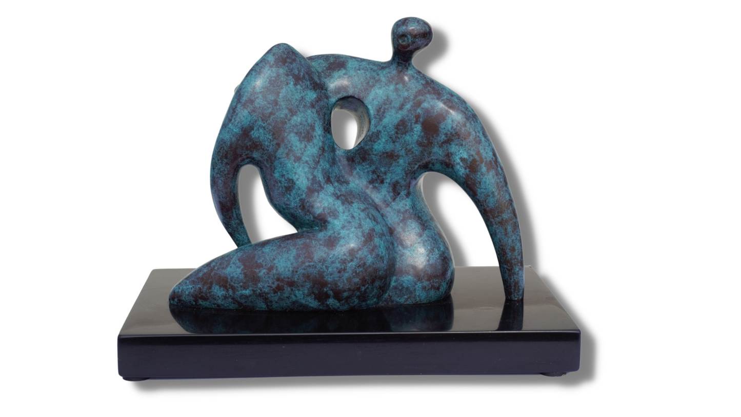 Duet Bronze Sculpture by Steven Lovatt