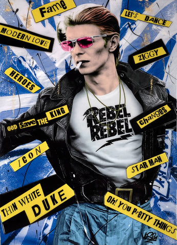 Rebel Rebel (David Bowie) by Mr Sly