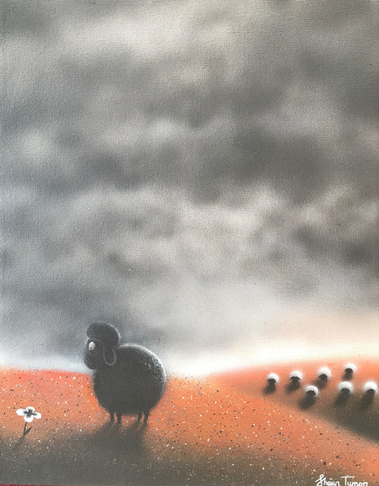 Shaun Tymon Black Sheep Of The Family Original  - The Acorn Gallery, Pocklington