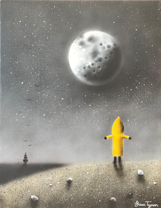 Shaun Tymon Full Moon Original - The Acorn Gallery, Pocklington