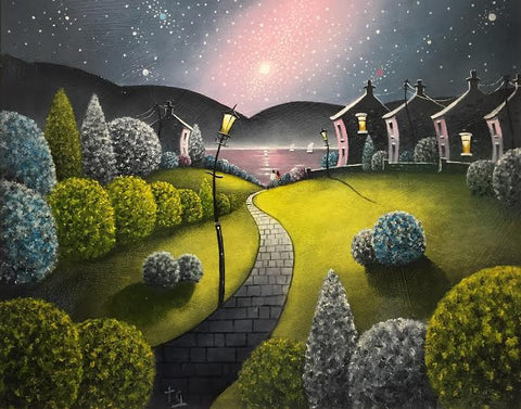 A Perfect End To A Perfect Evening ORIGINAL by Tony Gittins *SOLD*