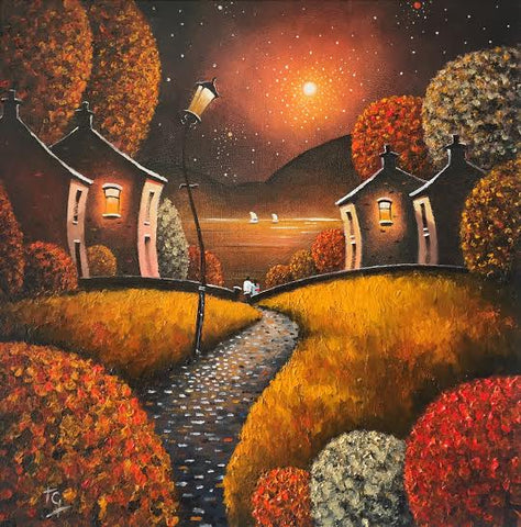Down To Our Favourite Spot ORIGINAL by Tony Gittins *SOLD*