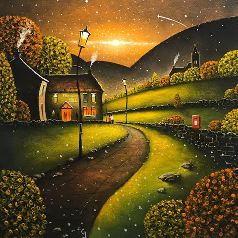 Early Evening At The Mill ORIGINAL by Tony Gittins *SOLD*