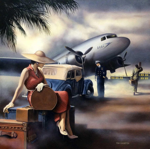 Last Flight To Cairo ORIGINAL by Tim Shorten