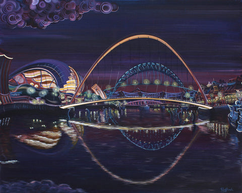 Tyne For Bed by Rayford-Limited Edition Print-The Acorn Gallery-Rayford-artist-The Acorn Gallery